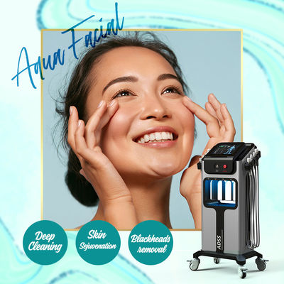 7台1台のヒュドラのDermabrasion顔機械ダイヤモンドのDermabrasionのスキン ケアの表面クリーニング機械に付き
