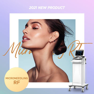 白い静止した皮の若返り機械/僅かRF Microneedle機械
